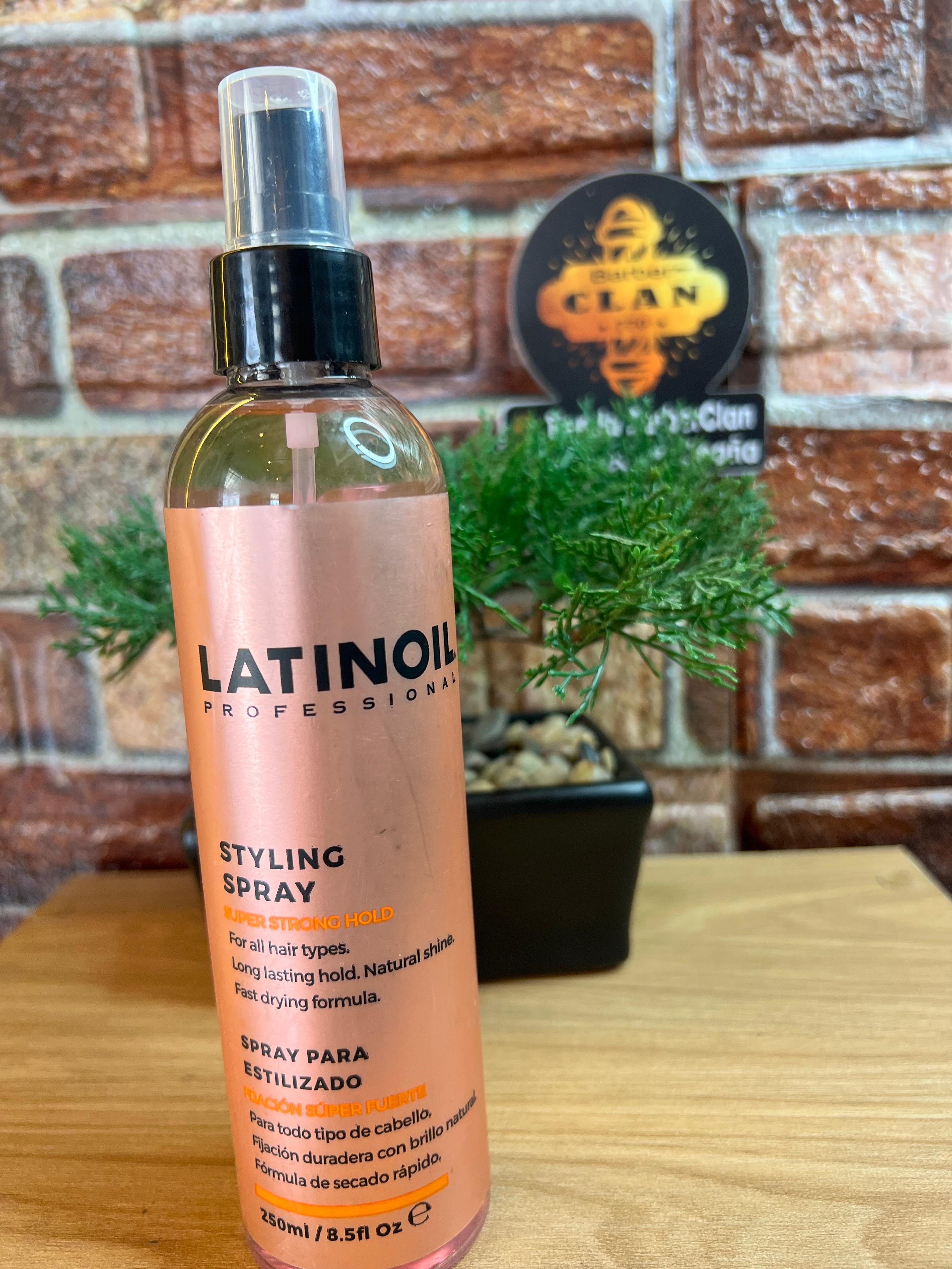 SPRAY PARA ESTILIZADO 250ML LACAS 7503016320504 - Tienda Barber Clan