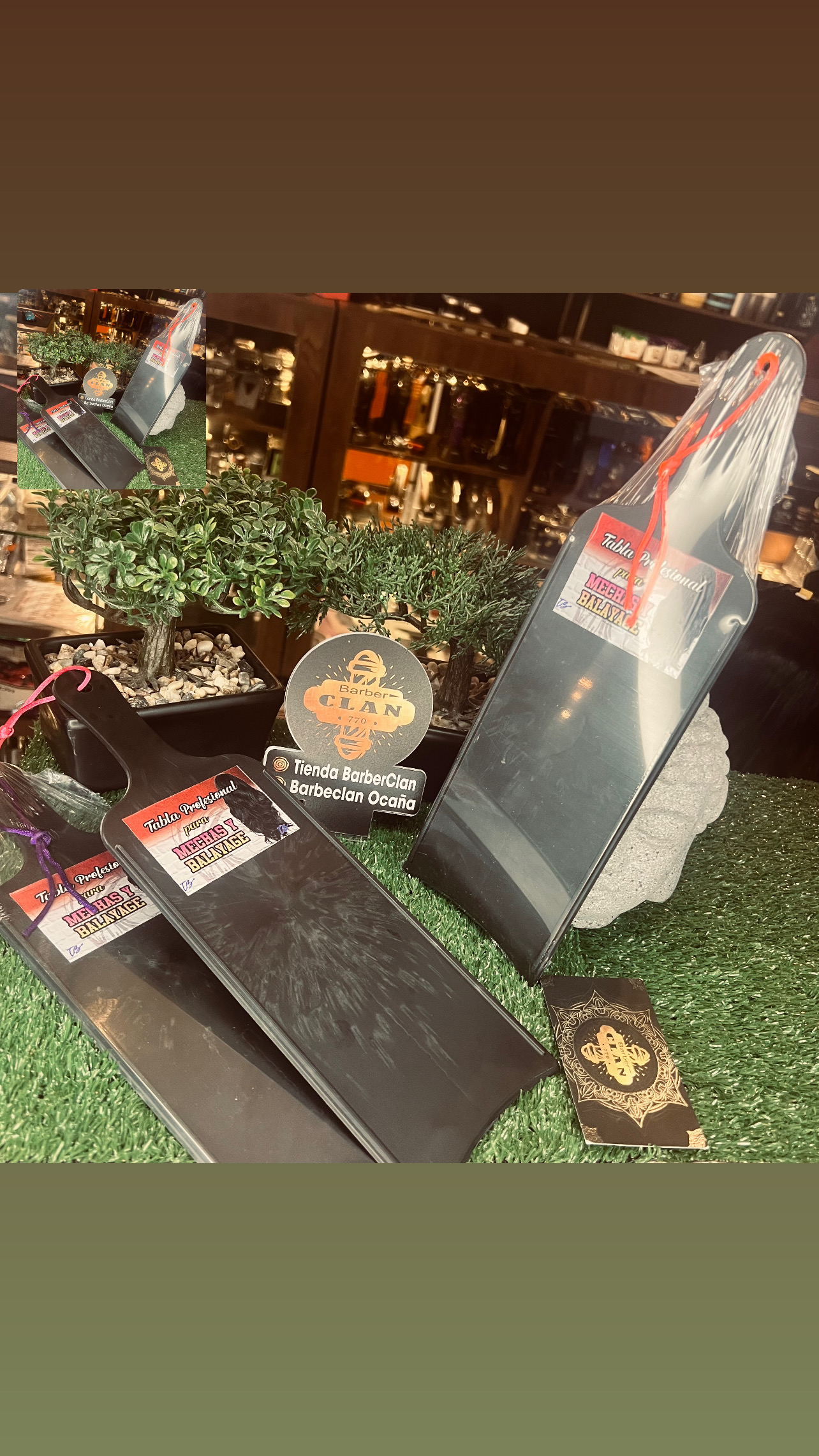 TABLA PARA MECHAS TINTES y PERMANENTES 0008832 - Tienda Barber Clan