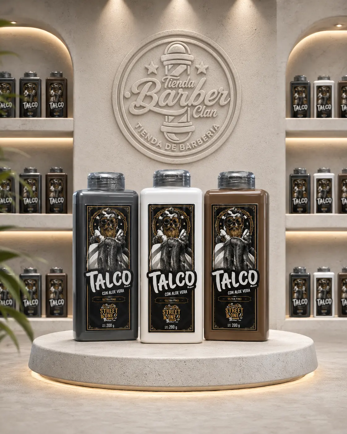 TALCO EXTRAFINO STREET ONE 300ML STREET ONE TALCOS 094486987 - Tienda Barber Clan