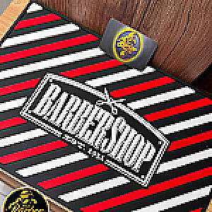 TAPETE PVC RAYADO BARBERSHOP TAPETES TAP--DEF-6710 - Tienda Barber Clan