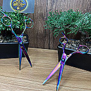TIJERA FILO LISO TORNASOL HAKU TIJERAS 7702202530448 - Tienda Barber Clan