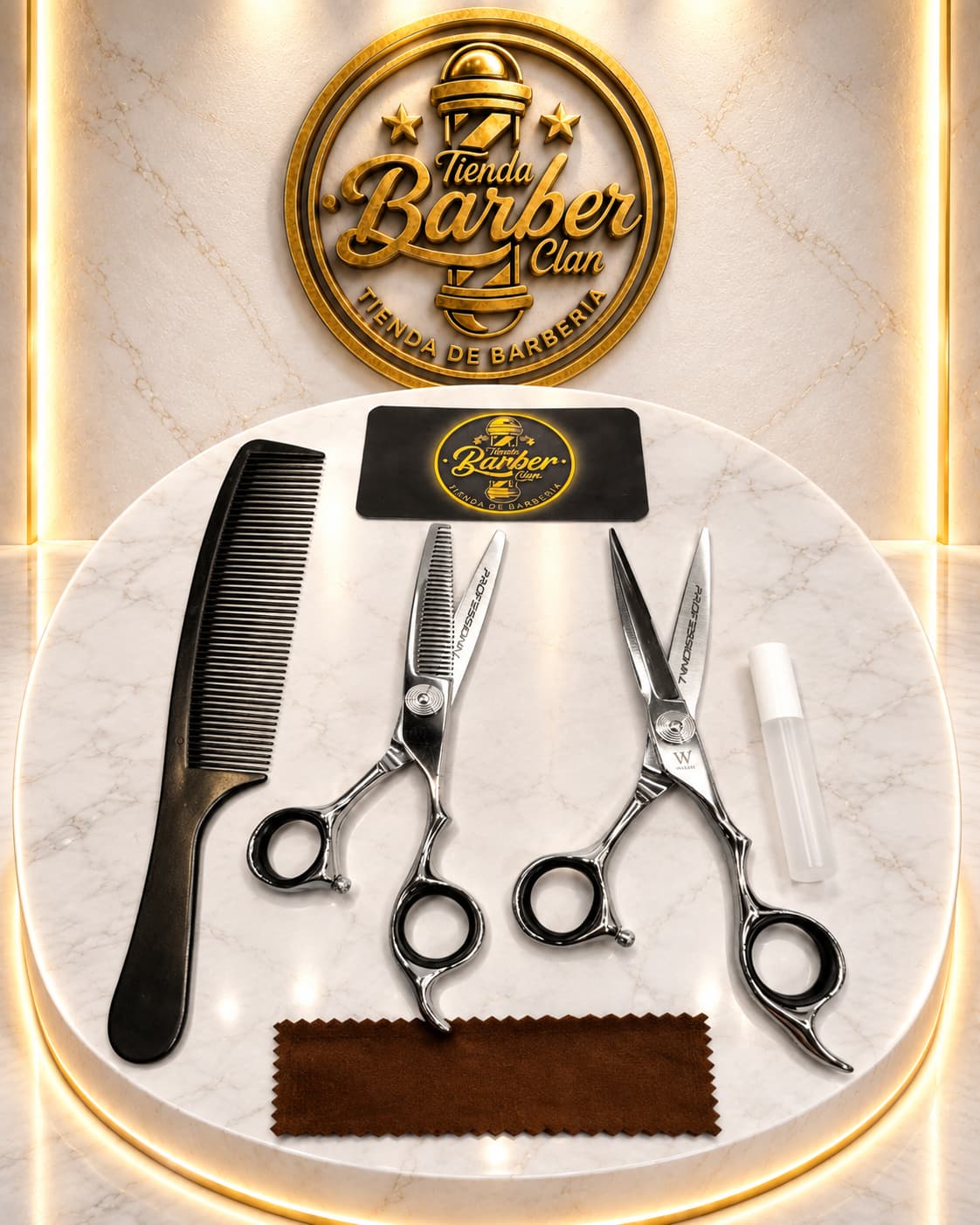 TIJERA WMARK NG 003 KIT X 2 WMARK TIJERAS 971196 - Tienda Barber Clan