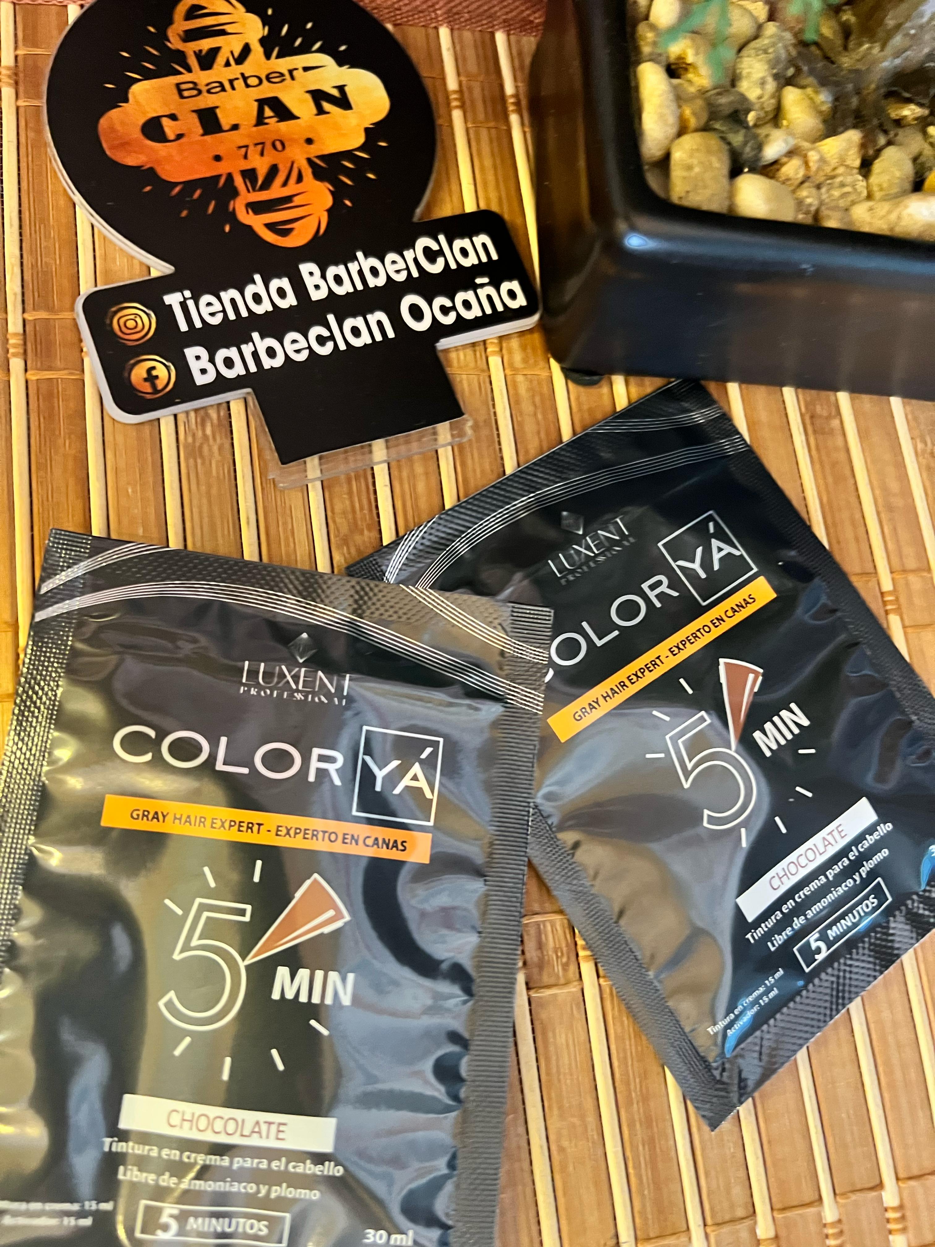 COLOR YA CHOCOLATE 30ML LUXENT MATIZANTES 7707945157709 - Tienda Barber Clan
