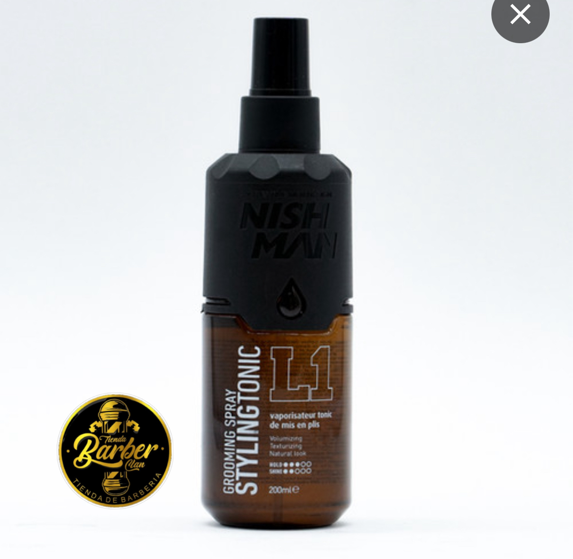 TONICO GROOMING L1 NISHMAN SHAMPOO Y CUIDADO DE EL CABELLO 8682035084853 - Tienda Barber Clan