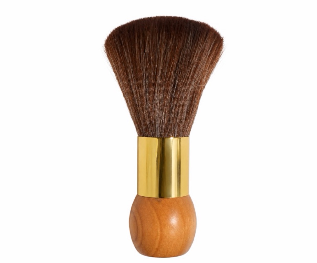 BROCHA MANGO MADERA DORADA