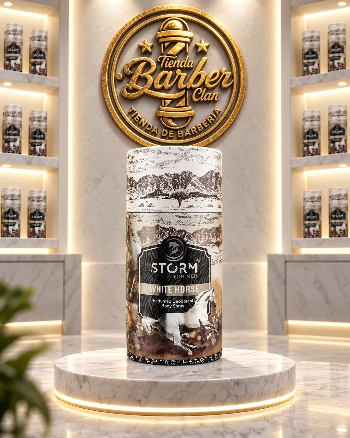 PERFUME DESODORANTE WHITE HORSE STORM CUIDADO PERSONAL 8689009439237 - Tienda Barber Clan