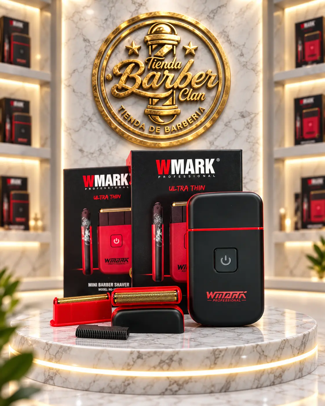 MAQ SHAVER WMARK NG 7901 WMARK MAQUINAS SHAVER DE AFEITAR 6971196416804 - Tienda Barber Clan