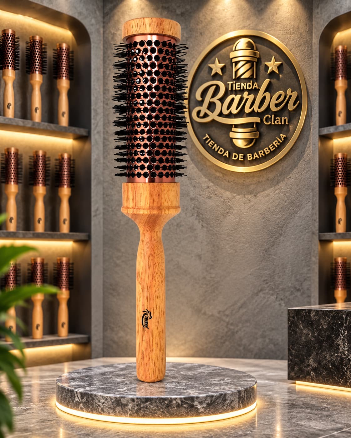 CEPILLO MADERA 45MM TURBOX TURBOX CEPILLOS DE SECADO 7996046 - Tienda Barber Clan