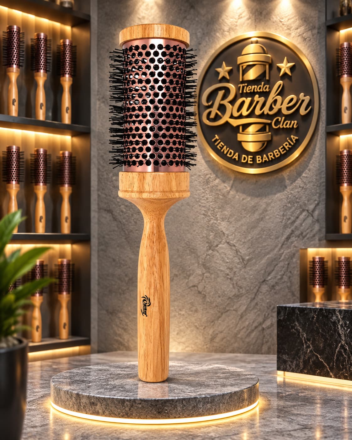 CEPILLO MADERA 50MM TURBOX TURBOX CEPILLOS DE SECADO 397465923 - Tienda Barber Clan