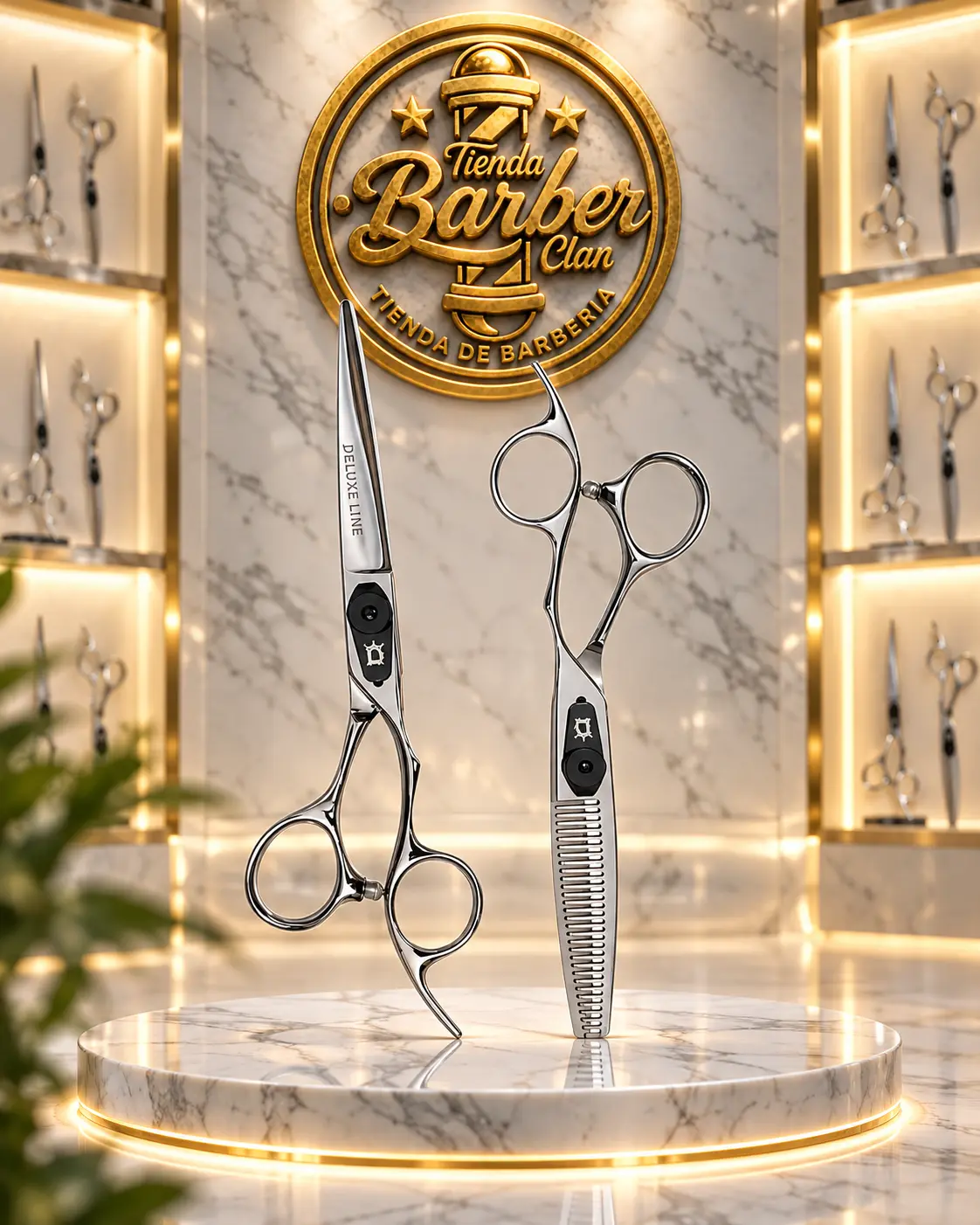 COM. TIJERAS 6´ DELUXE LINE DELUXE LINE TIJERAS 9475280472 - Tienda Barber Clan