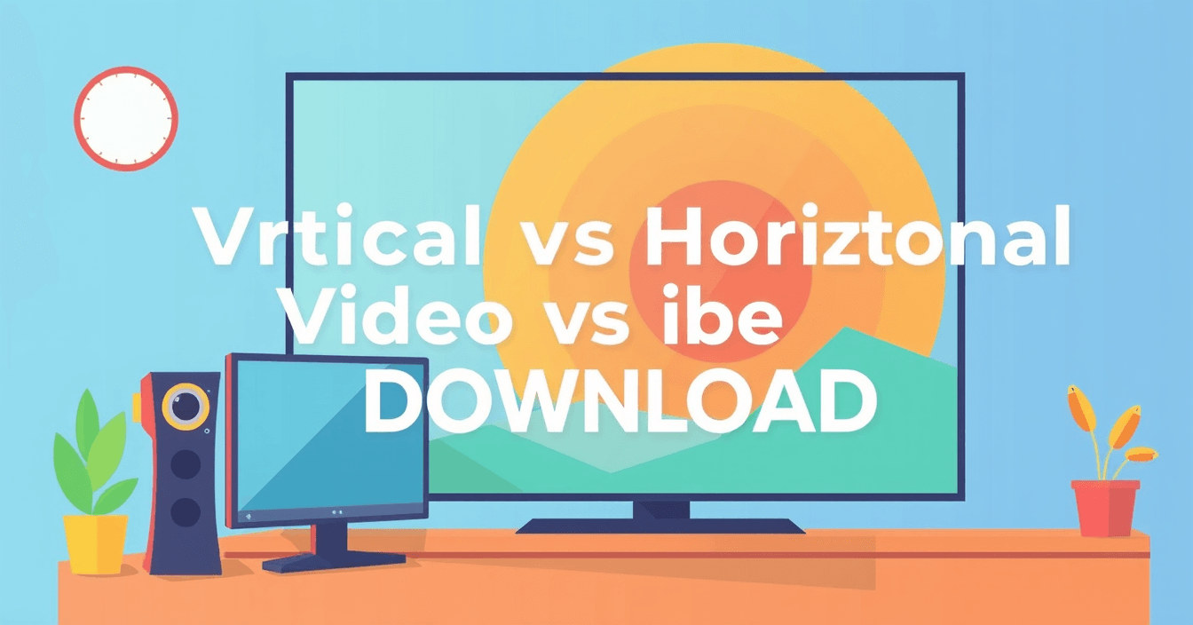 Vertical vs Horizontal Video Download: Which Format to Save for Sharing (2026)