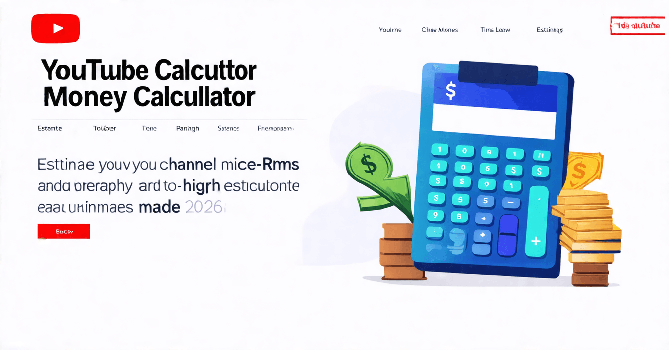 YouTube Money Calculator: Estimate Your Channel Earnings