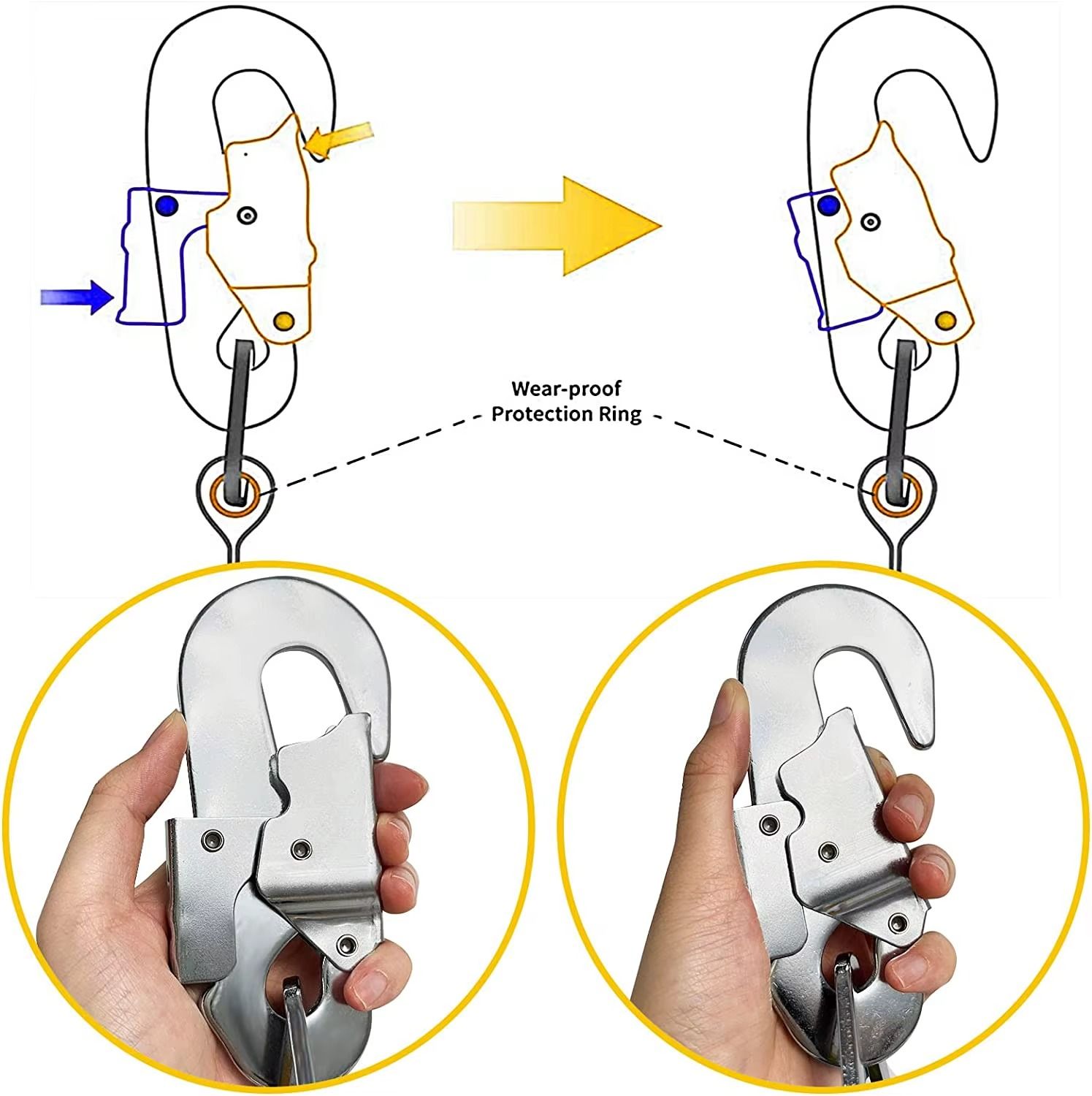 Adjustable Restraint Lanyard thumbnail 6
