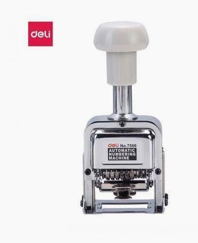 Deli 7506 Steel Numbering Machine (6-digit)