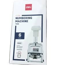 Deli 7506 Steel Numbering Machine (6-digit) thumbnail 5