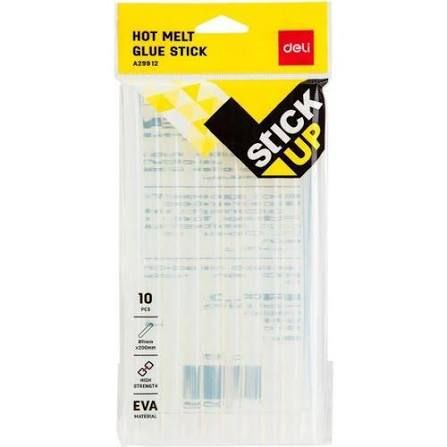 Deli A29912 Hot-Melt Glue Sticks 11x200mm (10/pkt) 2