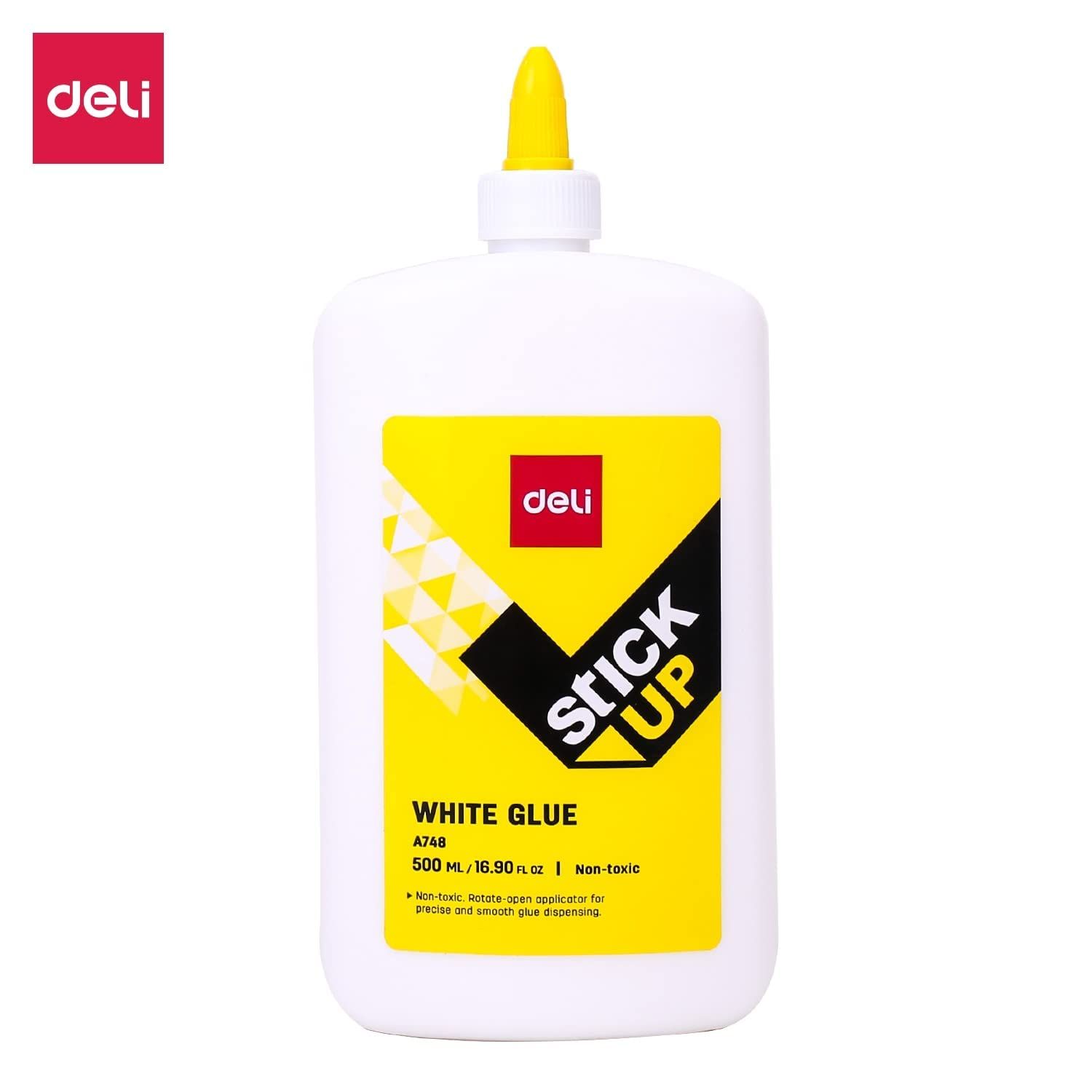 Deli A748 Stick-Up White Glue 500ml 3
