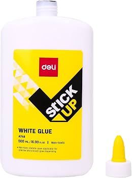 Deli A748 Stick-Up White Glue 500ml 4