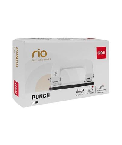 Deli E0136 Rio Metal Small Punch (10 sheets) 4