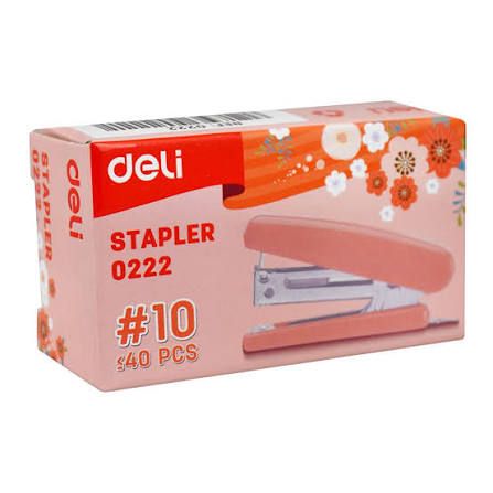 Deli E0222 No.10 Small Stapler with Remover 2
