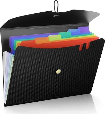 Deli E38151 Expanding File 7 Pocket (Elastic) 4