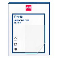 Deli E3816 Laminating Pouches A4 80mic (100's) 1