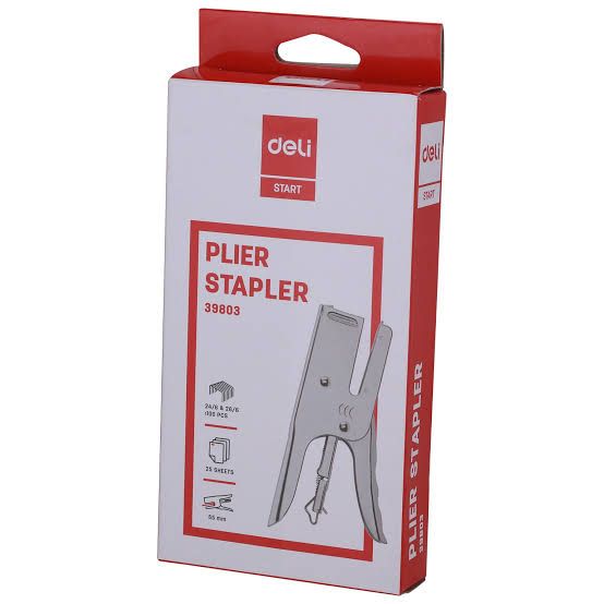 Deli E39803 Stapling Plier - Metal (30 sheets) 1