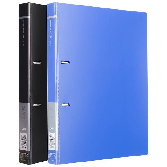 Deli E5383 2 D-Ring Binder 1" PP (180 sheets) thumbnail 5
