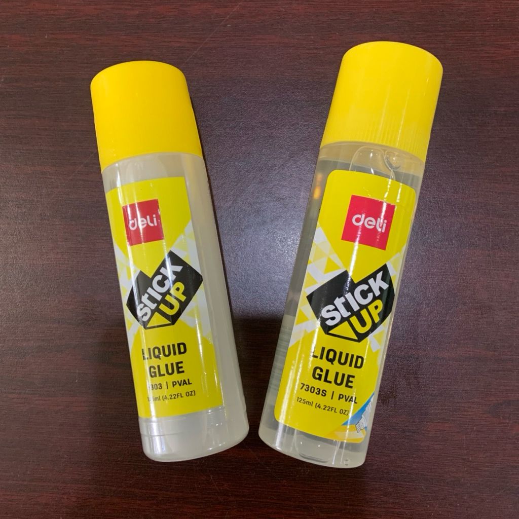 Deli E7303 Stick-Up Liquid Glue 125ml 4
