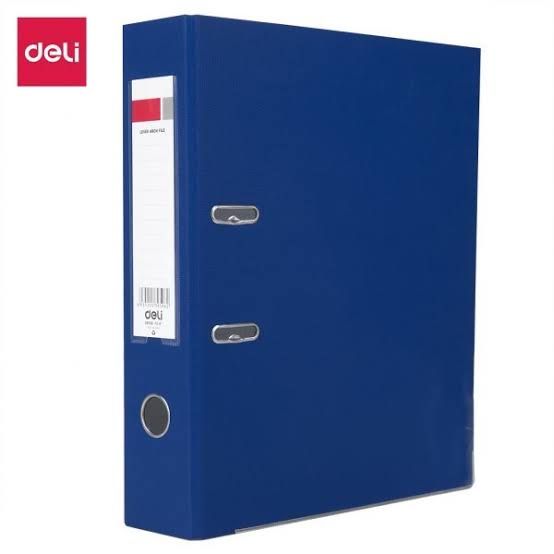 Deli F815-A4 Full PVC Box File - Black 3