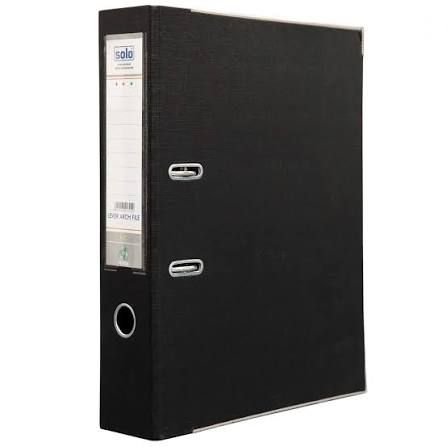 Deli F815-A4 Full PVC Box File - Black thumbnail 5