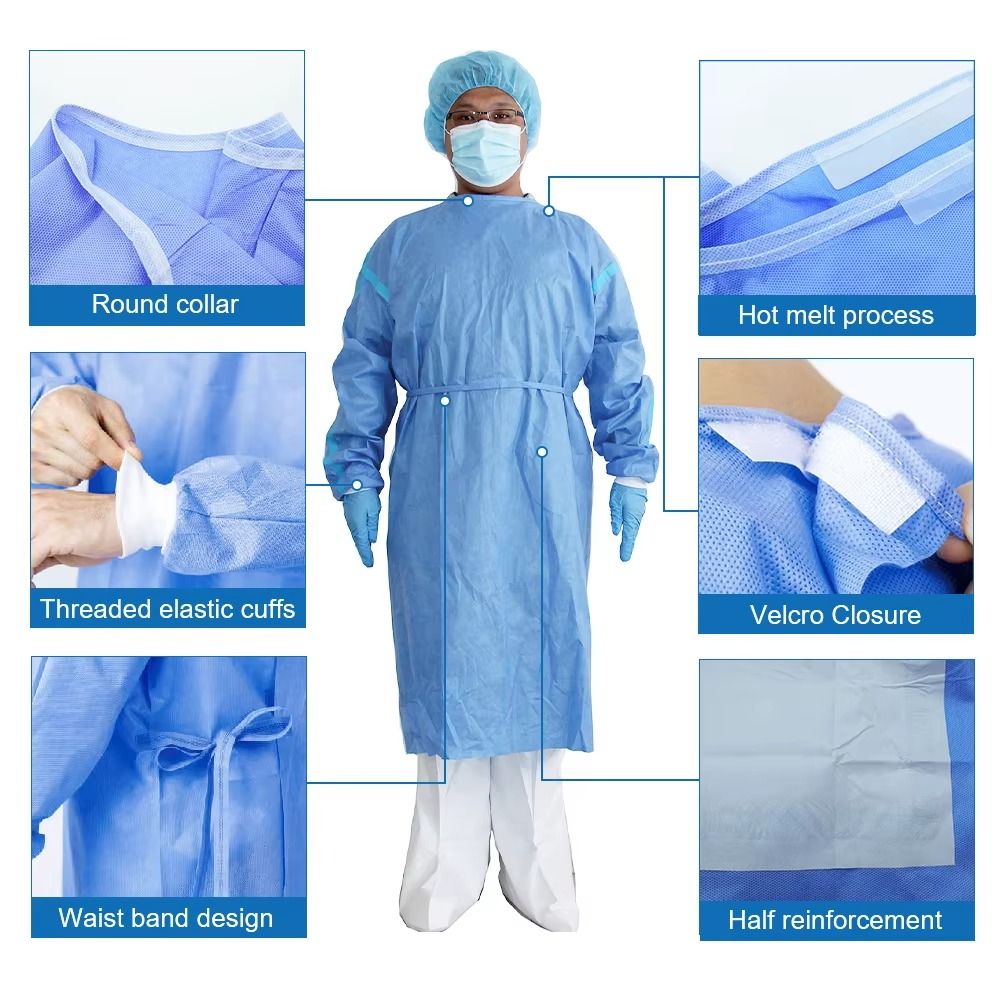 Disposable Isolation Gowns thumbnail 6