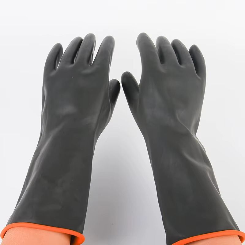 Heavy Duty Latex Cleaning Gloves 4