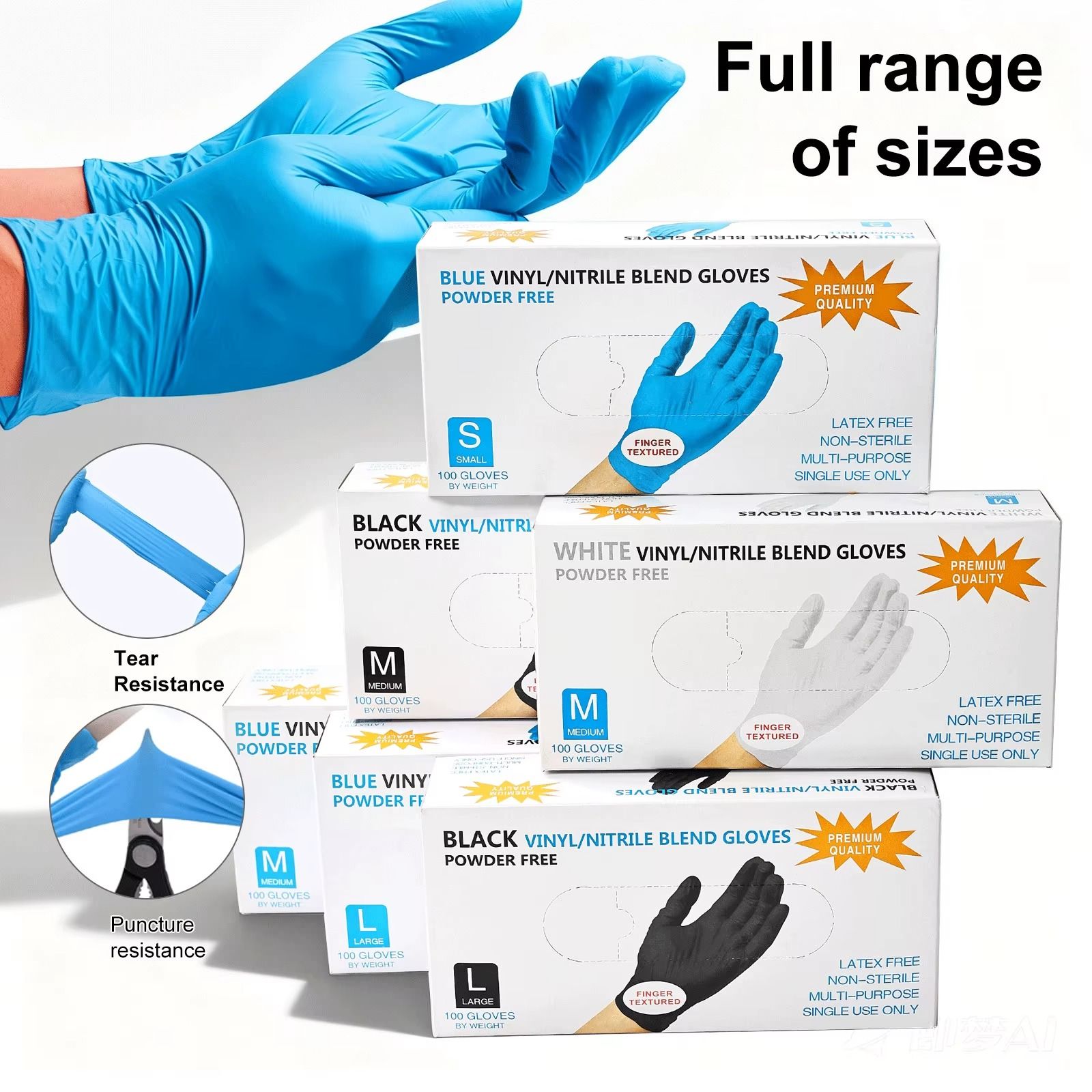 Powder-Free Disposable Gloves 2