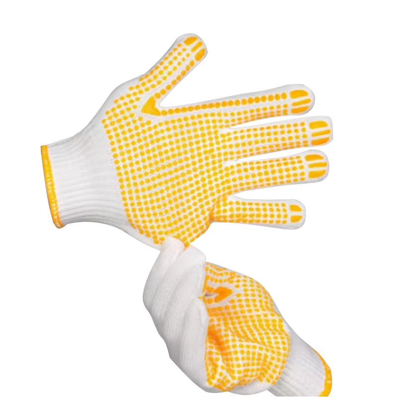 PVC Dot Grip Gloves 4