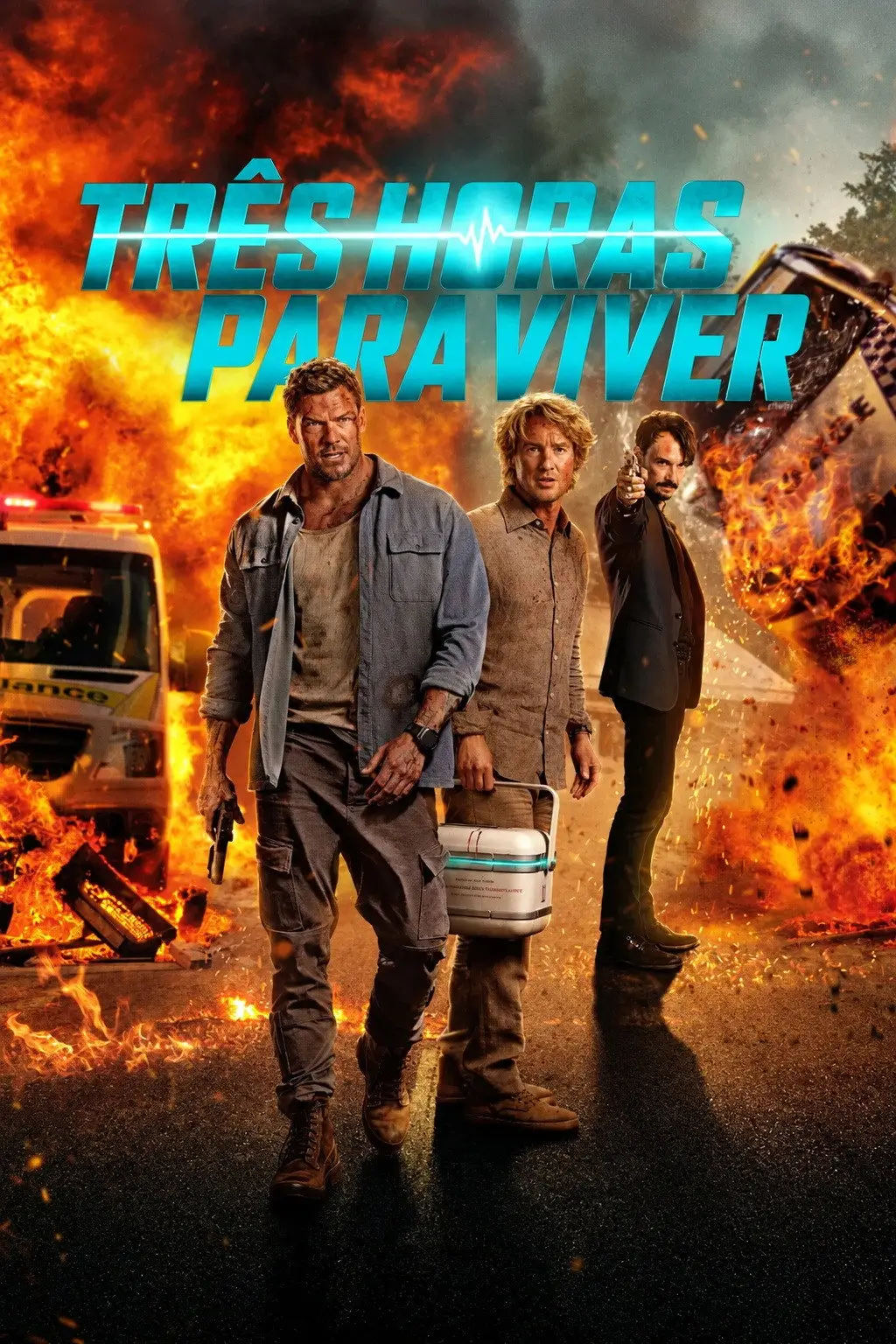 Capa de Três Horas Para Viver
