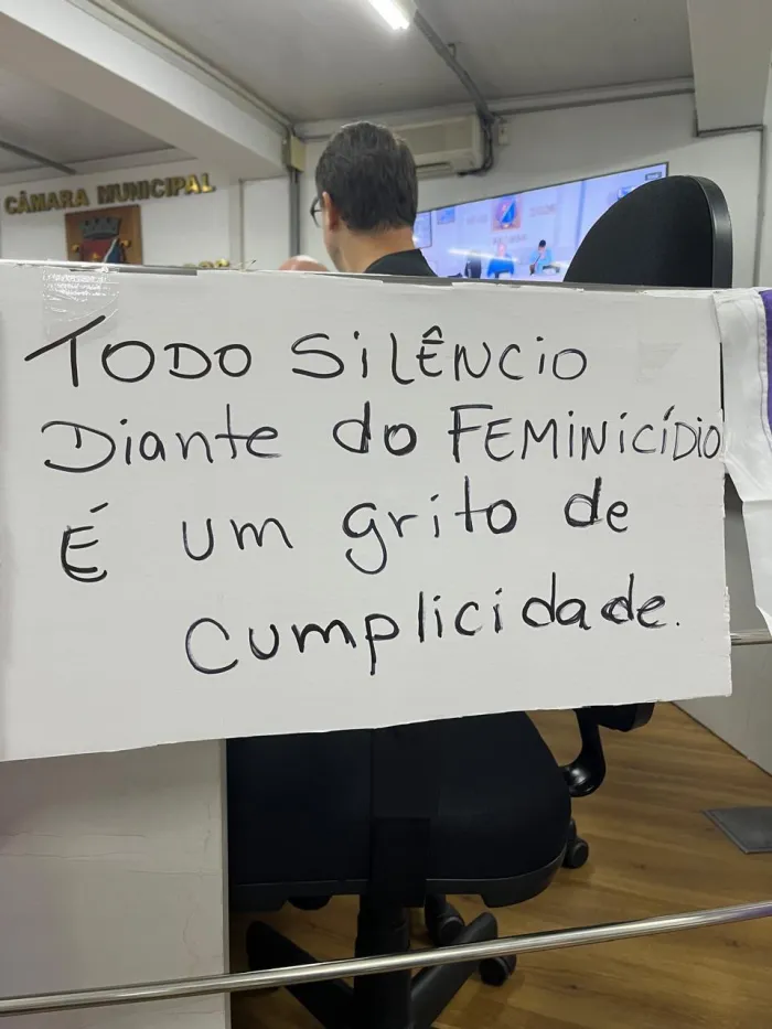 ATO EM DEFESA DA VIDA DAS MULHERES E PELO FIM DA VIOLÊNCIA