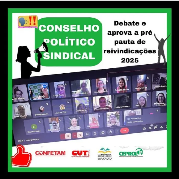 CONSELHO POLÍTICO SINDICAL: CAMPANHA SALARIAL 2025