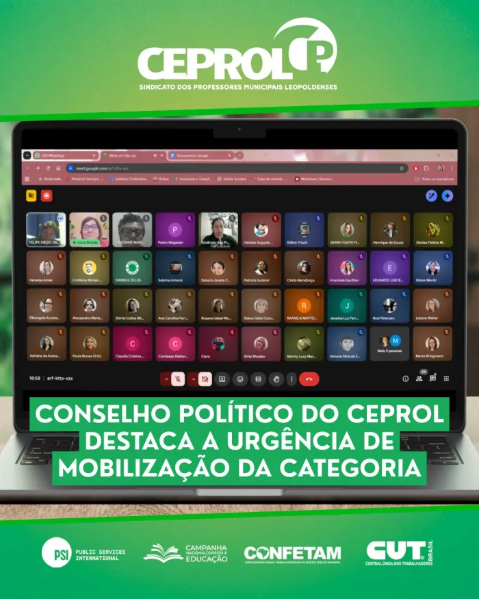 CONSELHO POLÍTICO SINDICAL outubro