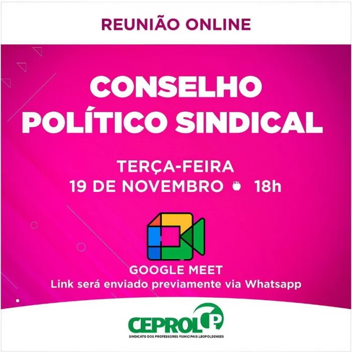 👥CONSELHO POLÍTICO SINDICAL