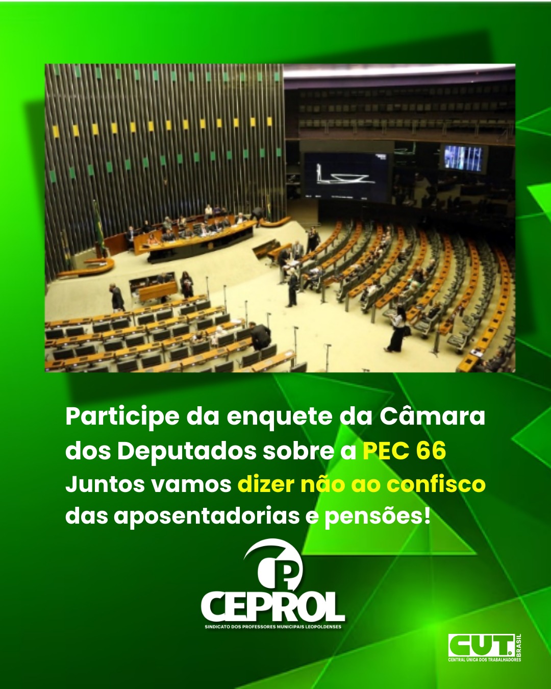 ENQUETE: Câmara dos Deputados sobre a PEC 66