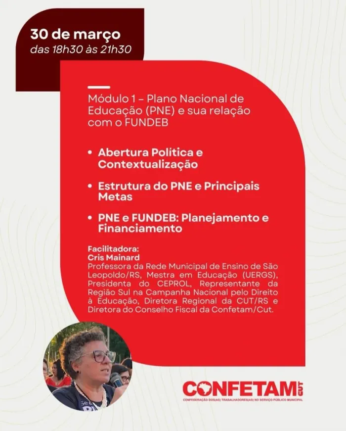 Formação, informação e controle social na educação pública (ONLINE)