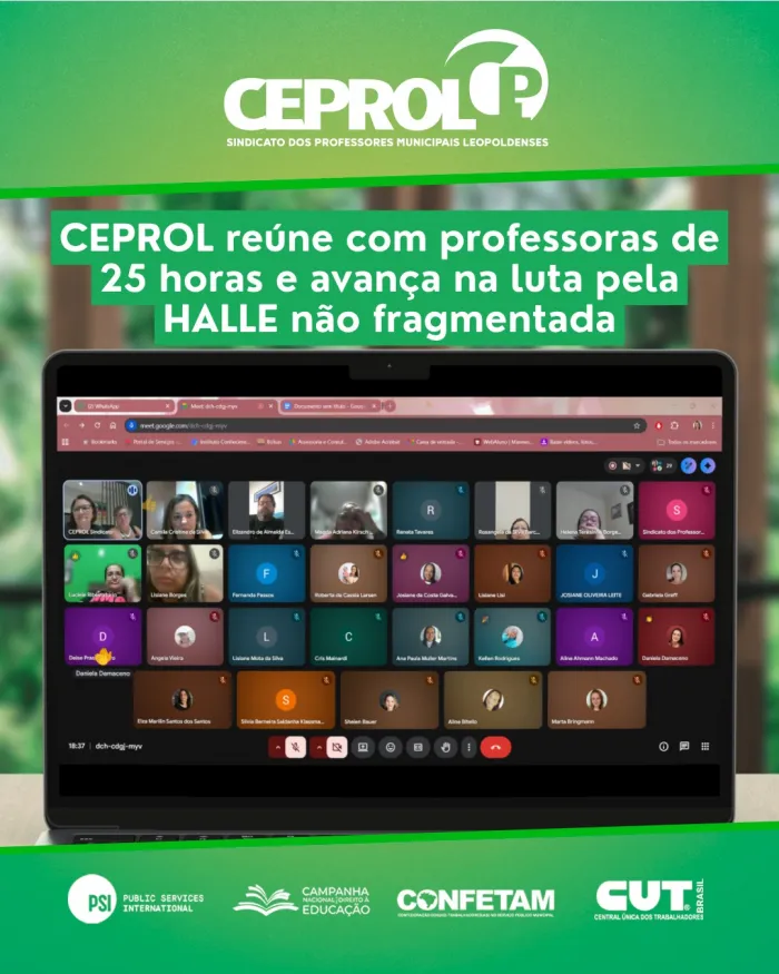 FÓRUM DAS PROFESSORAS DE 25 HORAS