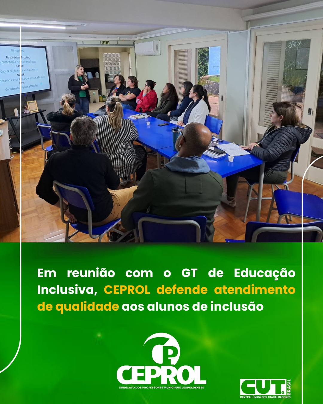 Grupo de Trabalho – GT de Educação Inclusiva