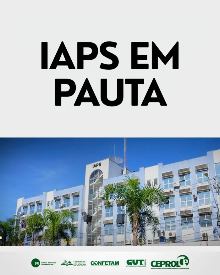 IAPS EM PAUTA.