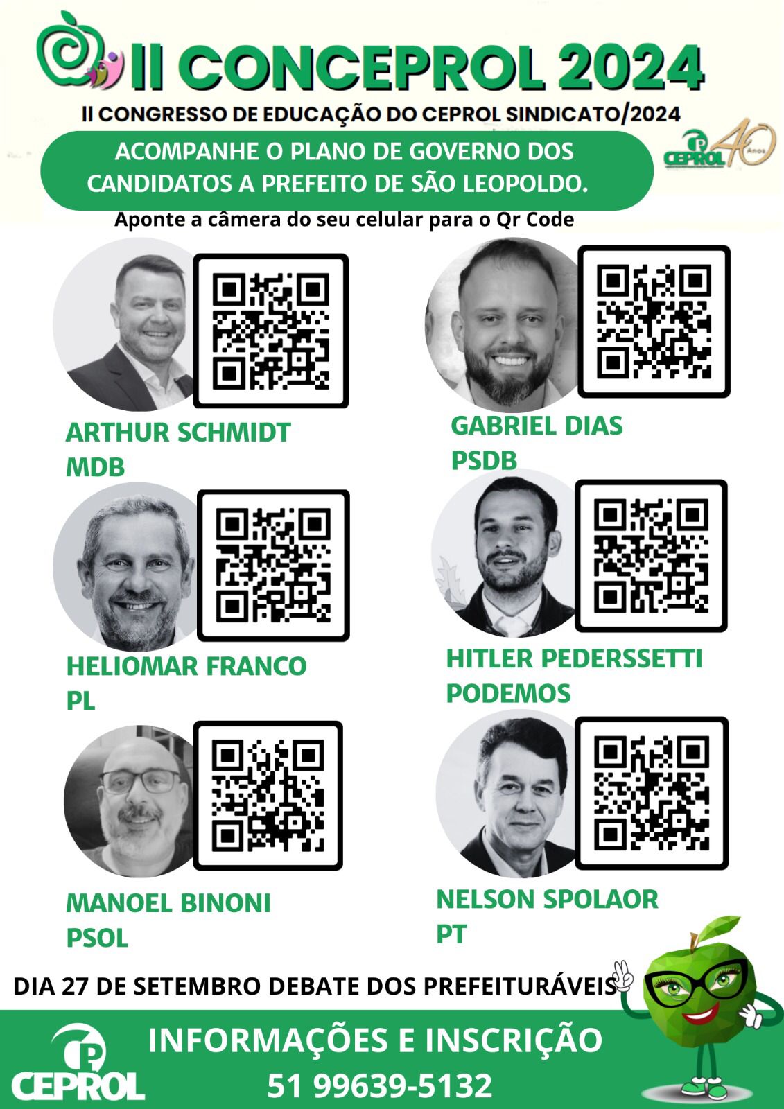 II CONCEPROL 2024  Perspectivas sociais, políticas, econômicas e ambientais em educação.