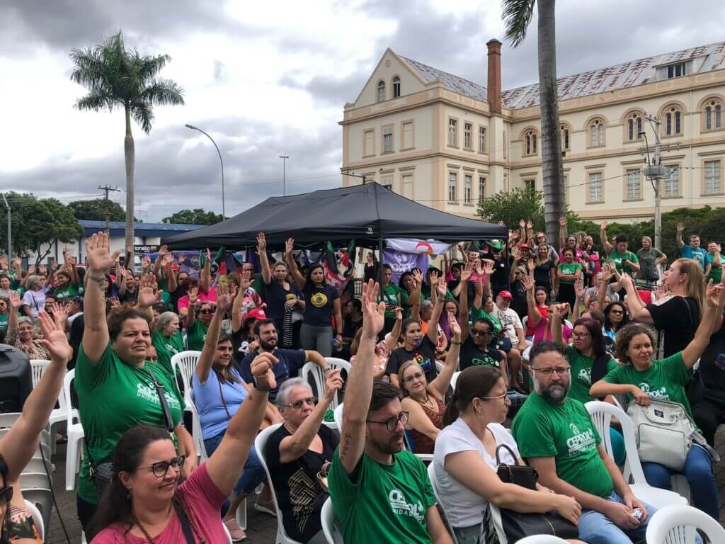 MOBILIZAÇÃO PROFESSORES DA EDUCAÇÃO