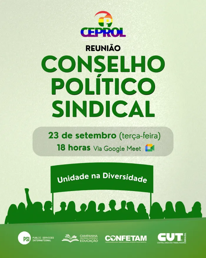 REUNIÃO DO CONSELHO POLÍTICO SINDICAL - Setembro