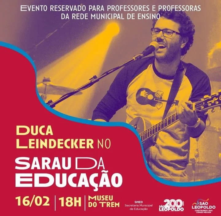 SARAU DA EDUCAÇÃO NO MUSEU DO TREM