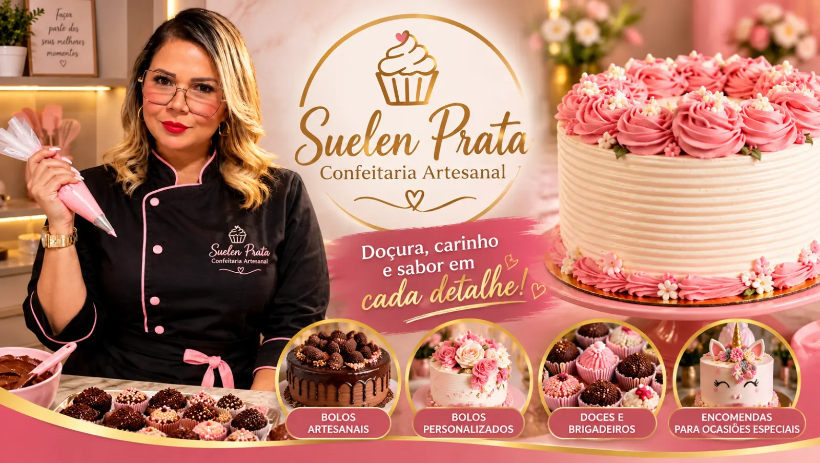 SUELEN PRATA – CONFEITARIA ARTESANAL
